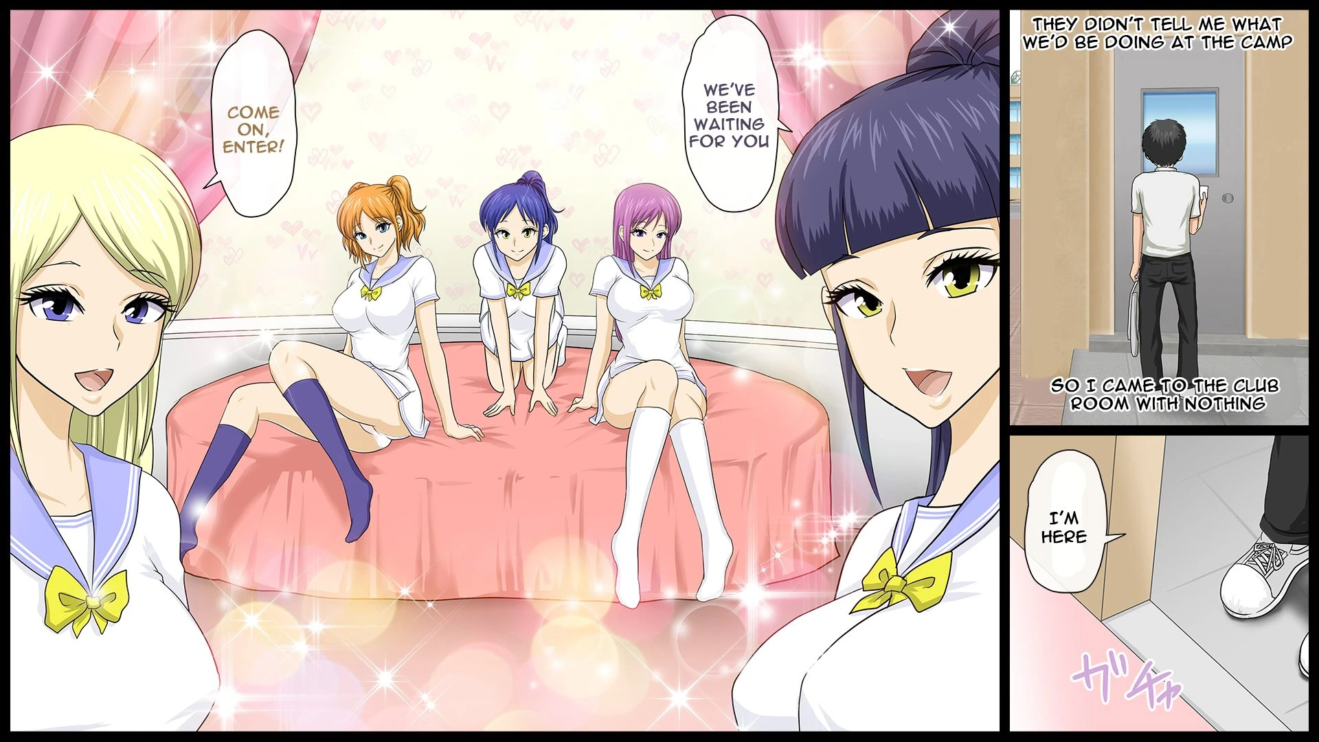 Zenin Kanojo 4 Harem Sex Zanmai na Nukinuki Natsuyasumi porn comic picture 47