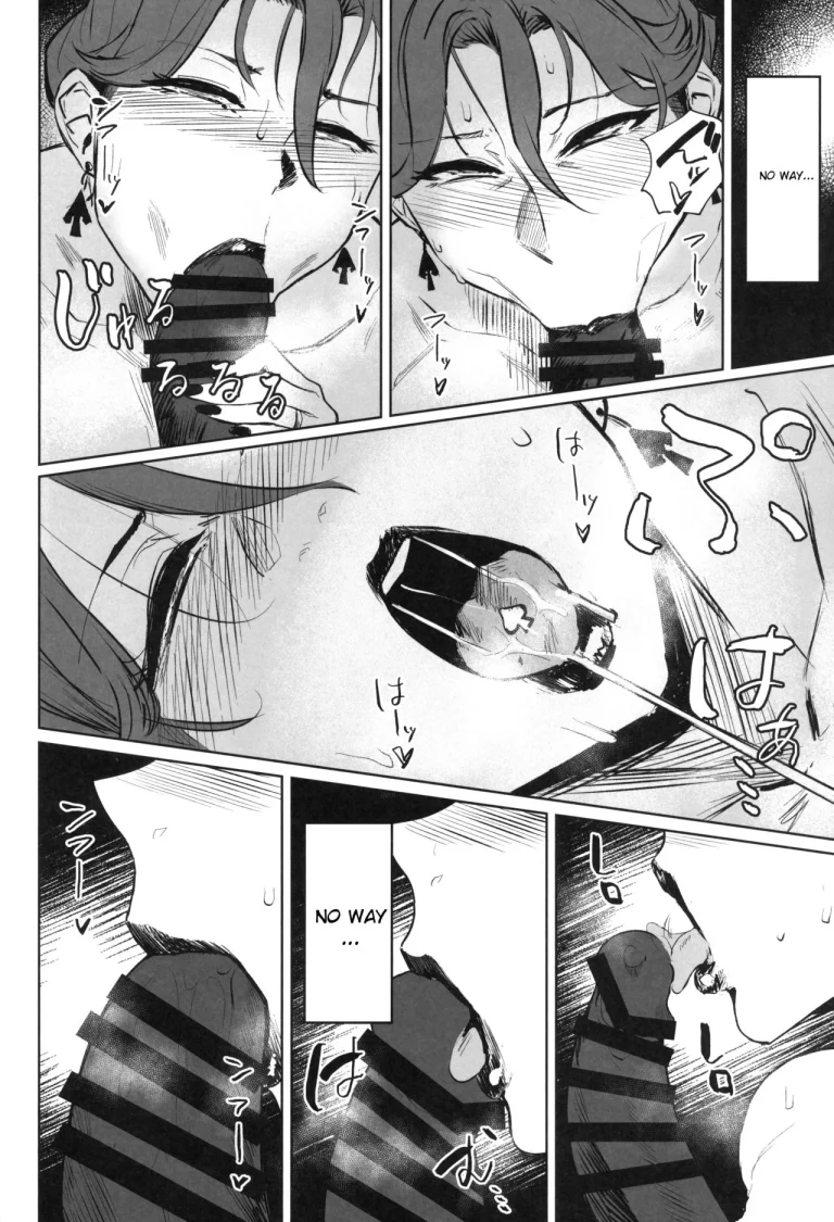 Zenteika Dyed in Black porn comic picture 24