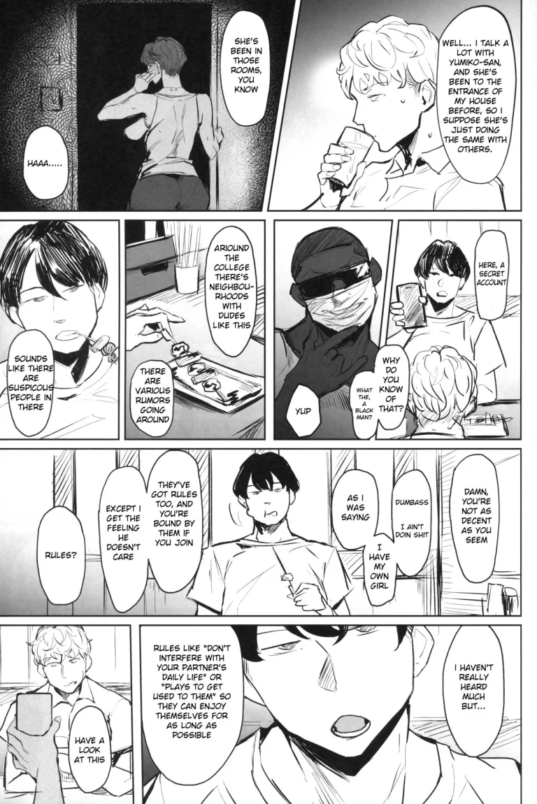 Zenteika Dyed in Black porn comic picture 3