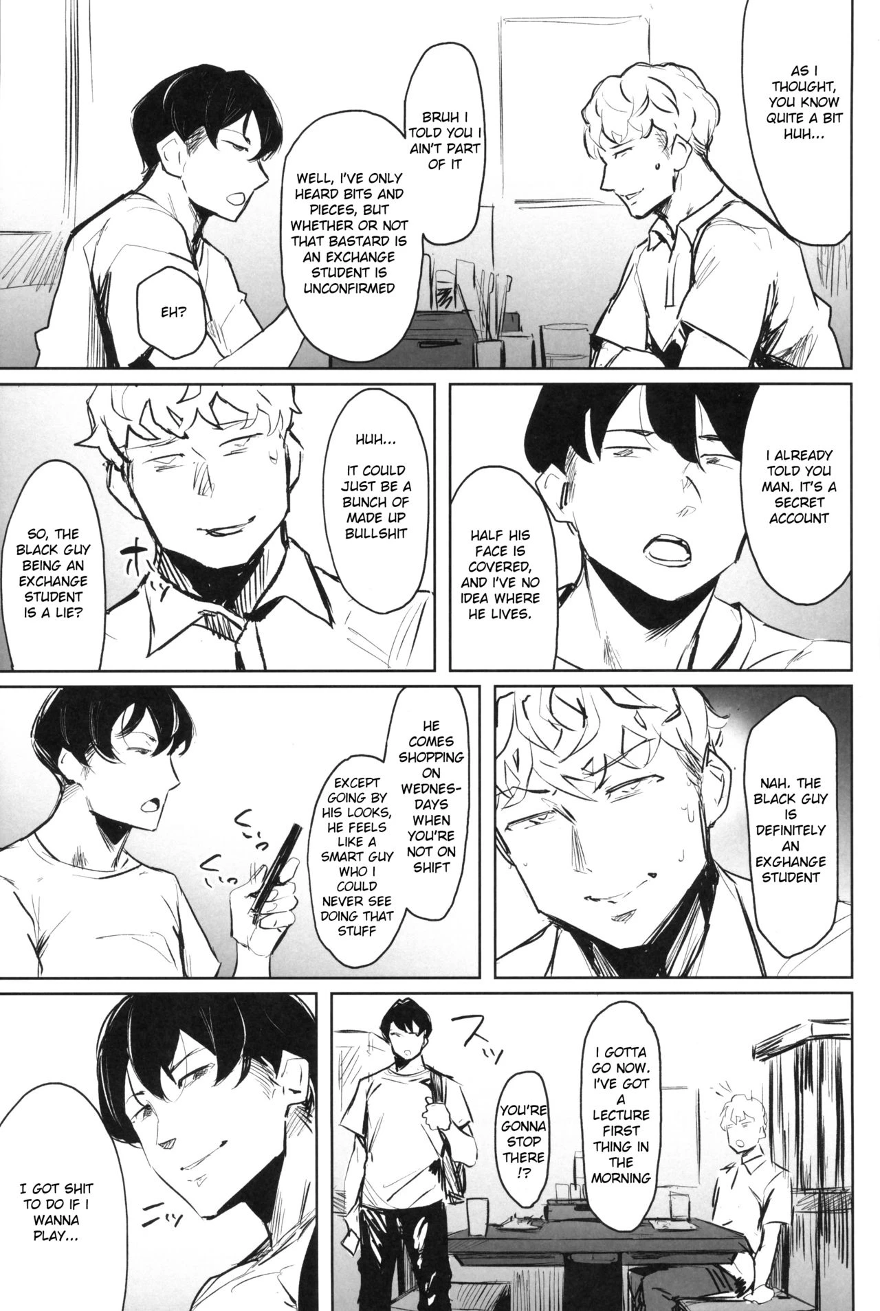 Zenteika Dyed in Black porn comic picture 5