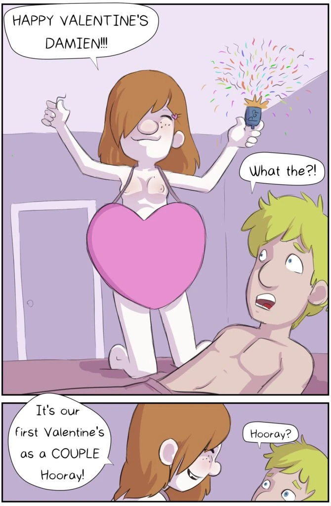 Zoe The Vampire Valentine's Day Sex Drive porn comic picture 2