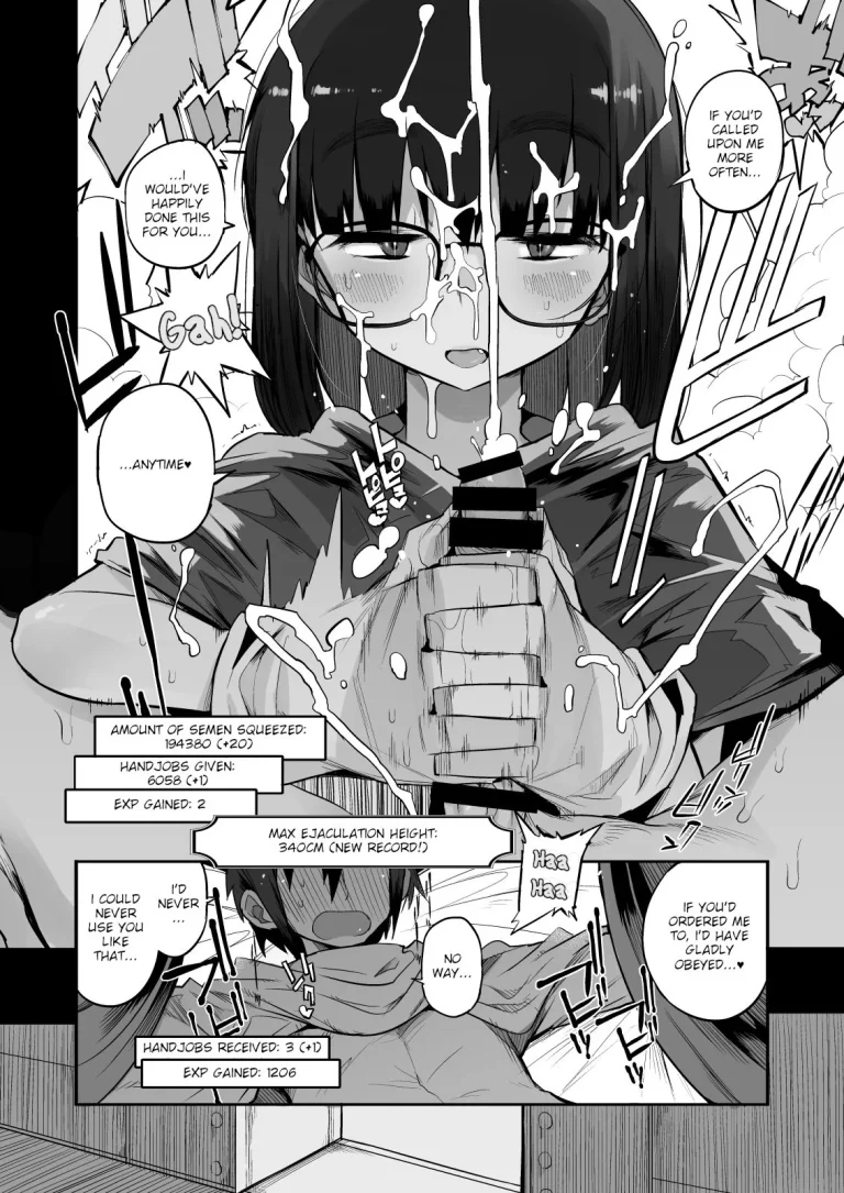 1 . Escaping a semen squeezing dungeon with a modest girl who I really didn't expect to have S-rank slut stats porn comic picture 15