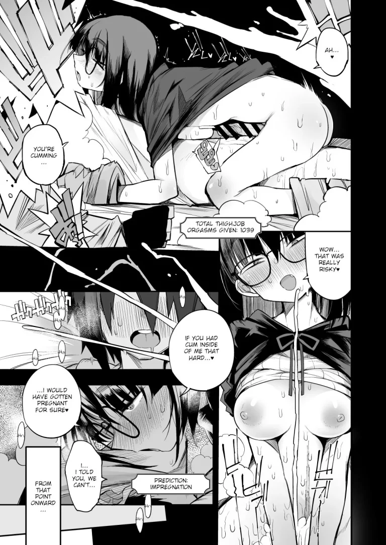 1 . Escaping a semen squeezing dungeon with a modest girl who I really didn't expect to have S-rank slut stats porn comic picture 26