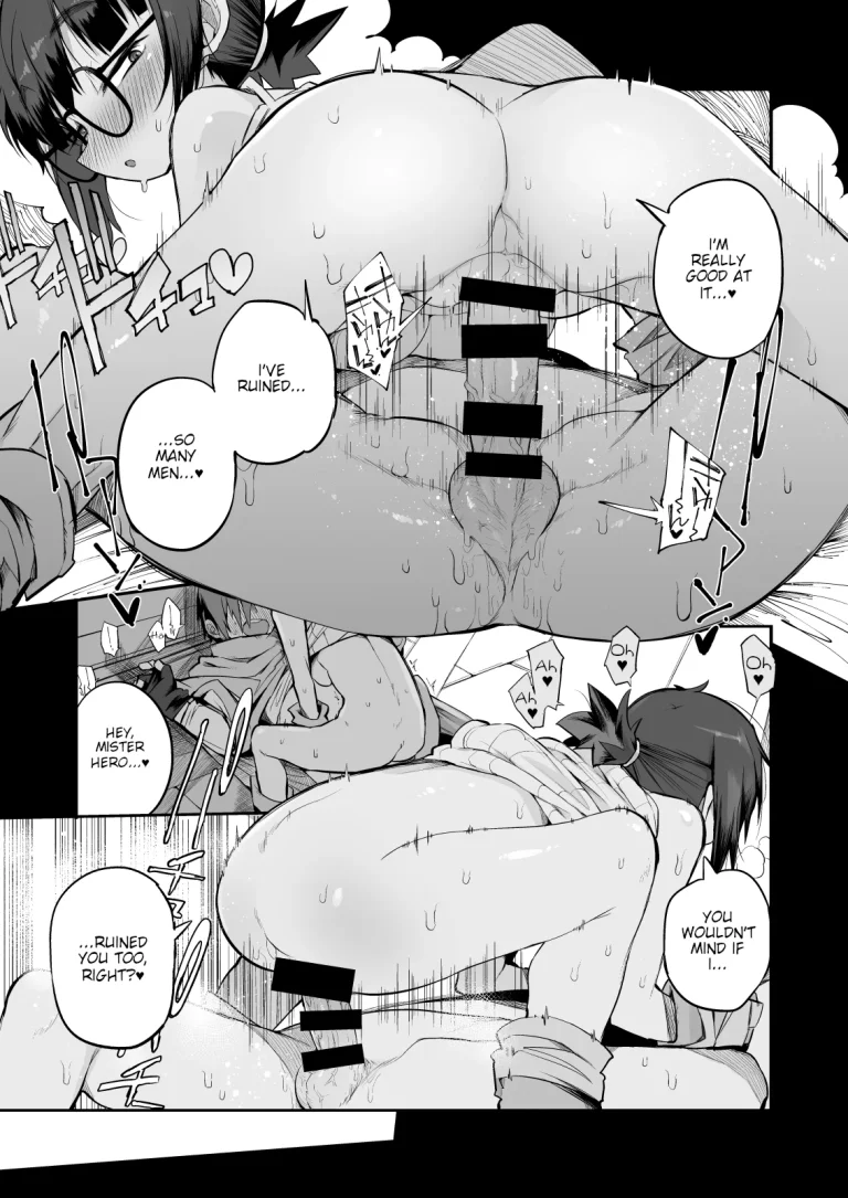 1 . Escaping a semen squeezing dungeon with a modest girl who I really didn't expect to have S-rank slut stats porn comic picture 40