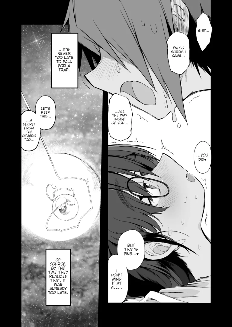 1 . Escaping a semen squeezing dungeon with a modest girl who I really didn't expect to have S-rank slut stats porn comic picture 45