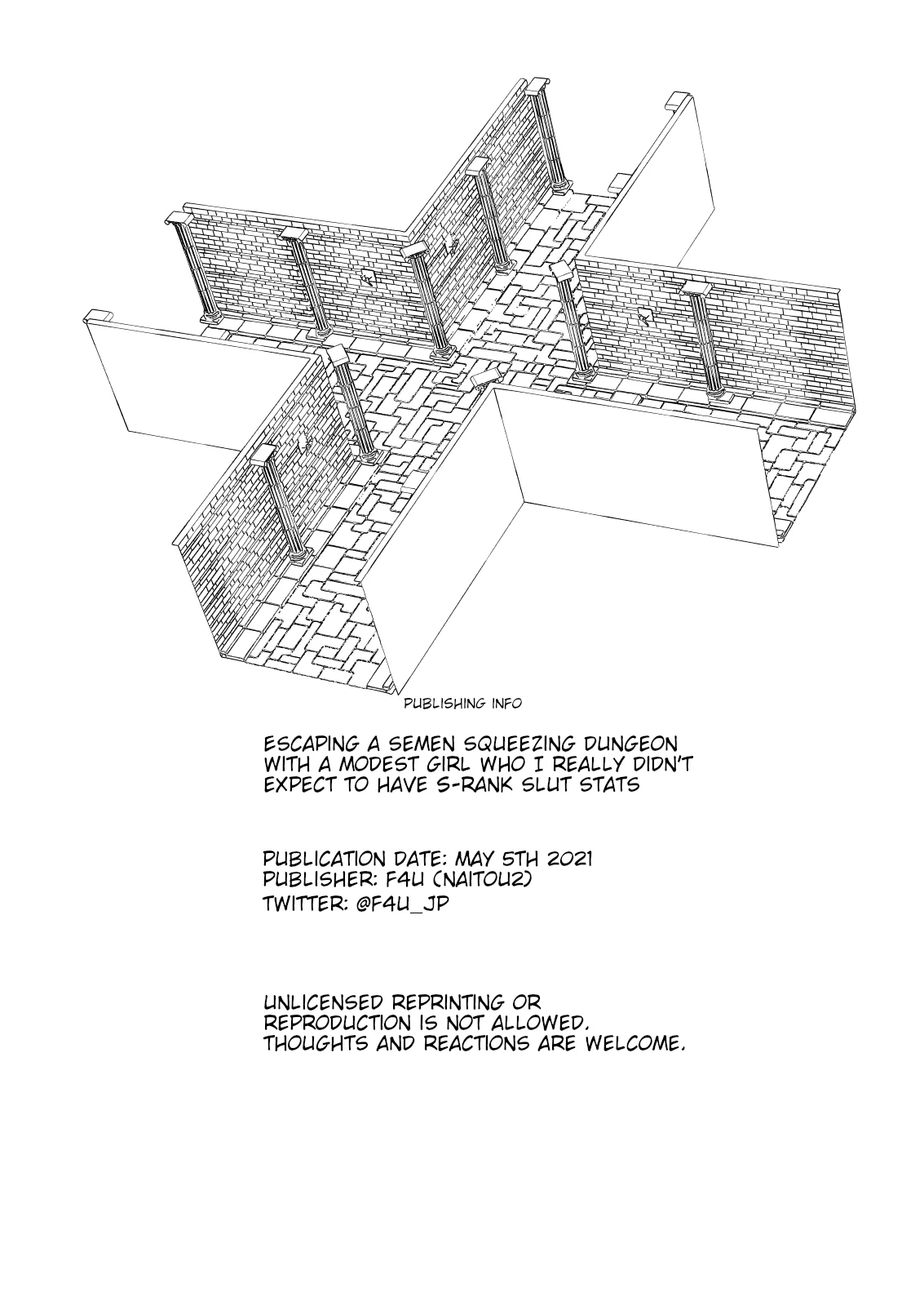 1 . Escaping a semen squeezing dungeon with a modest girl who I really didn't expect to have S-rank slut stats porn comic picture 48