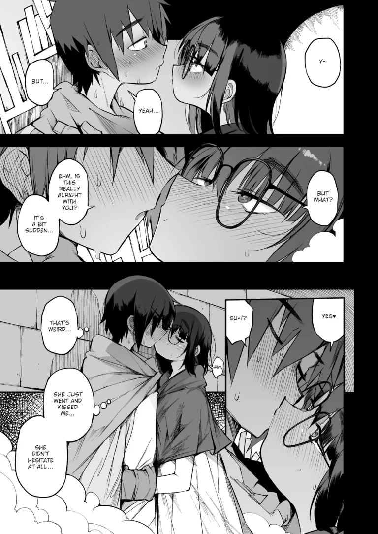 1 . Escaping a semen squeezing dungeon with a modest girl who I really didn't expect to have S-rank slut stats porn comic picture 8