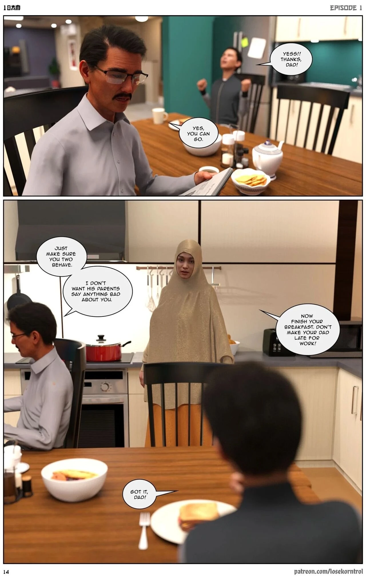 10 AM porn comic picture 15