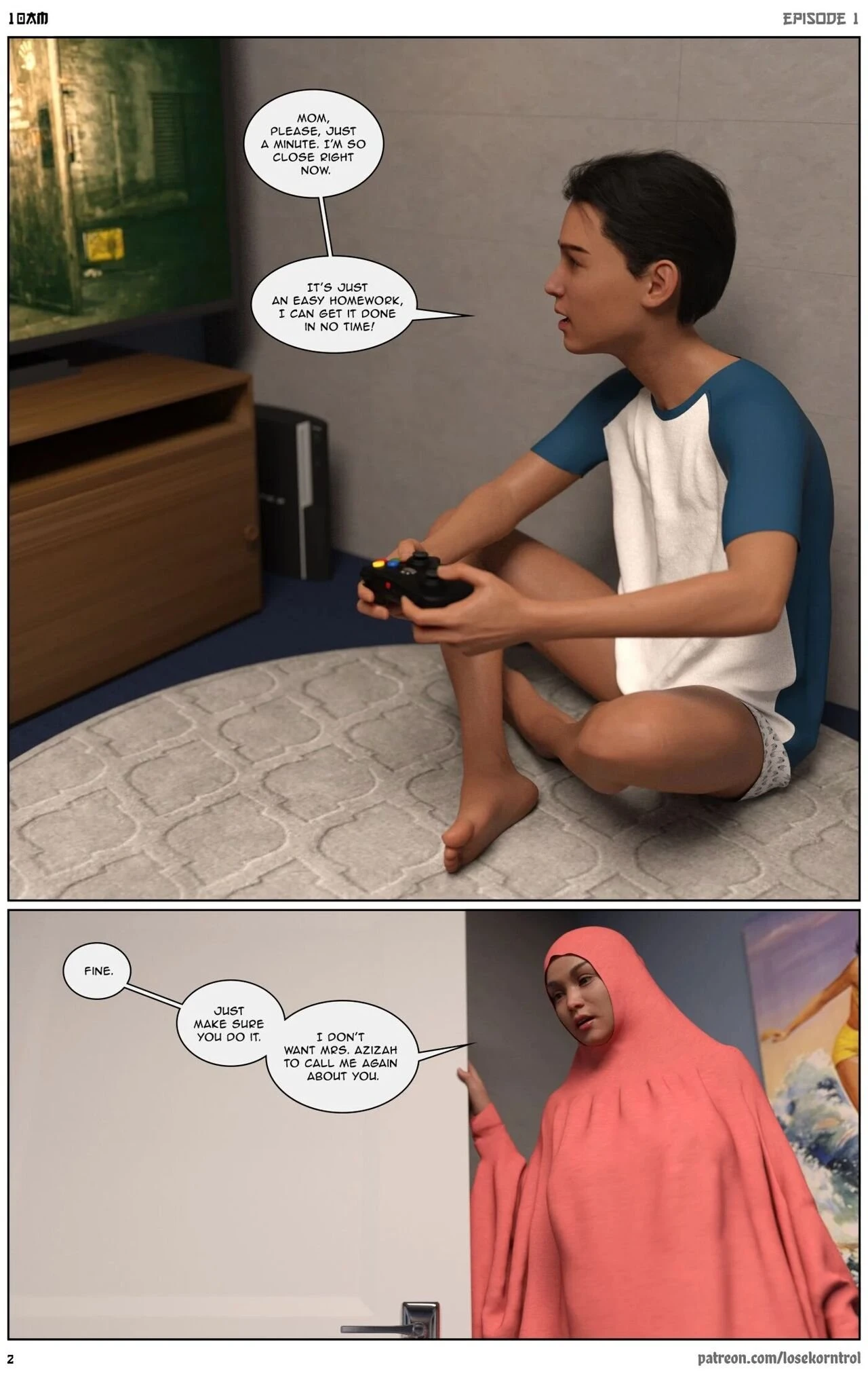 10 AM porn comic picture 3