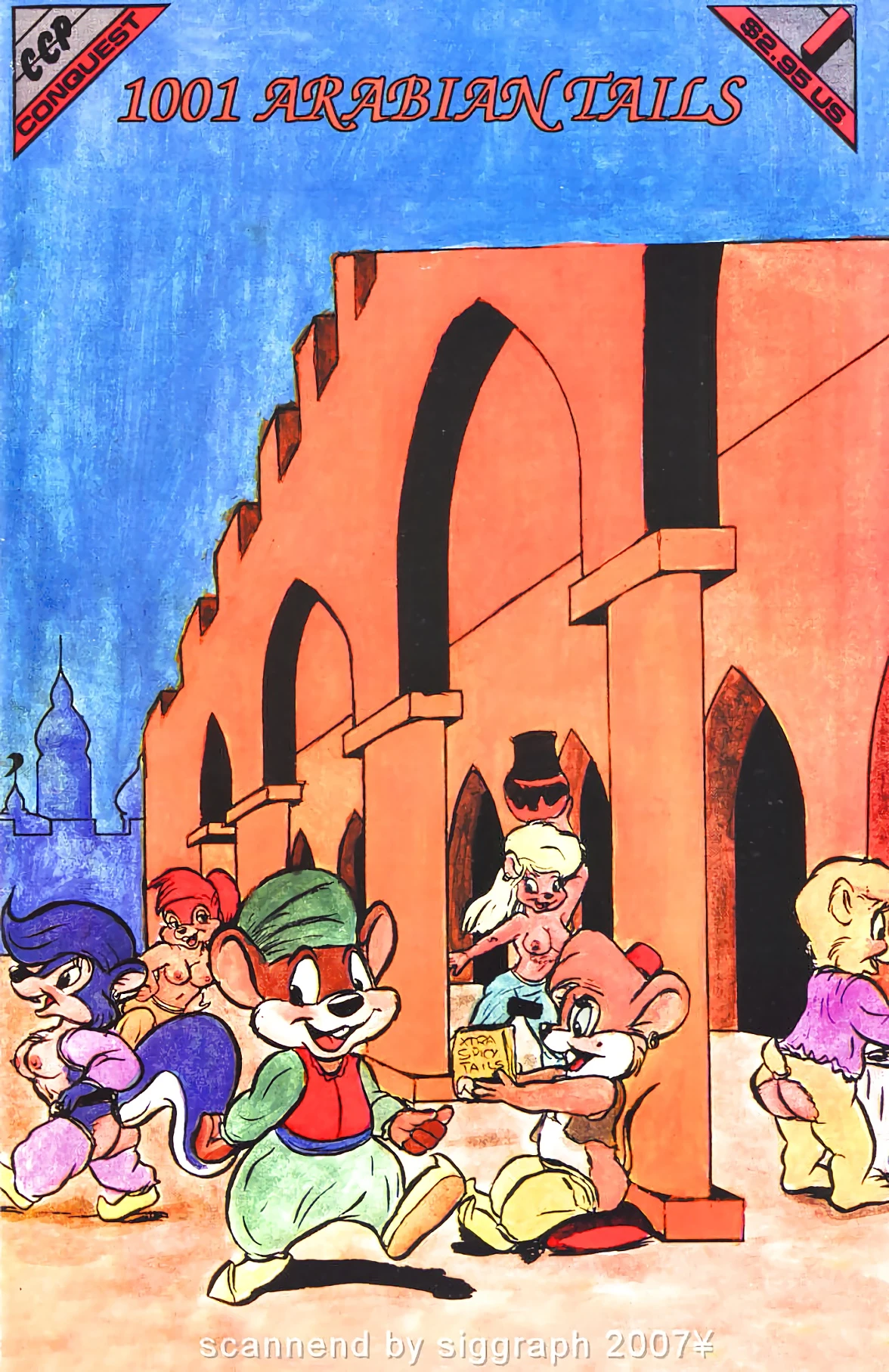 1001 Arabian Tails porn comic picture 1