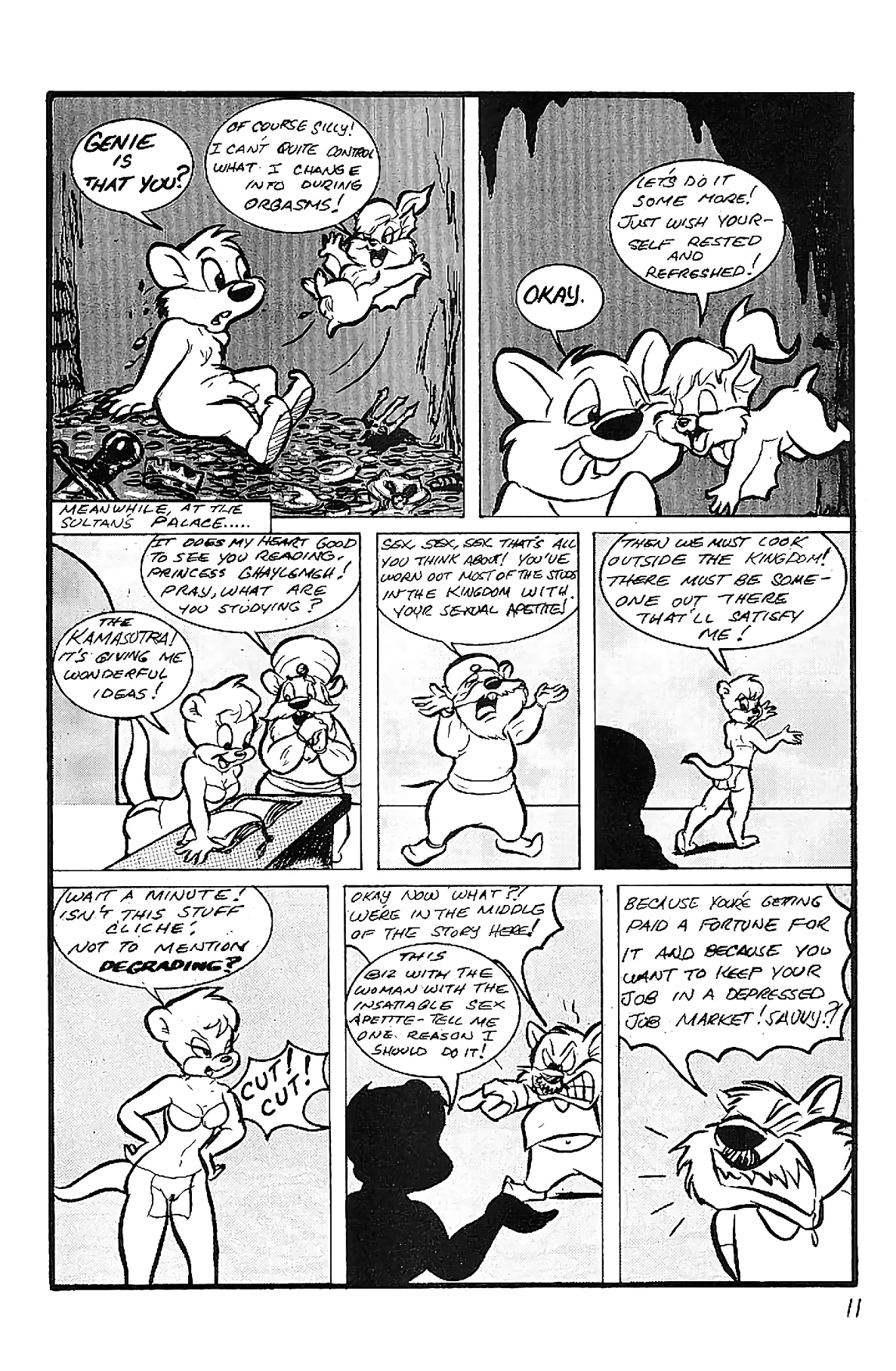 1001 Arabian Tails porn comic picture 12