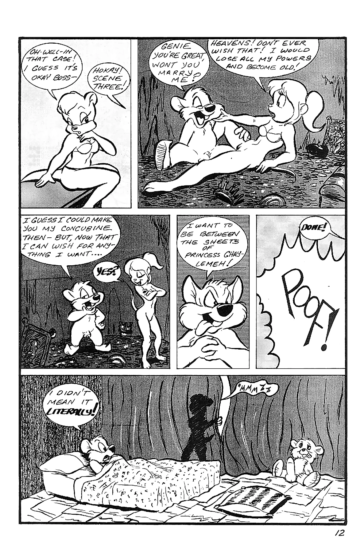 1001 Arabian Tails porn comic picture 13