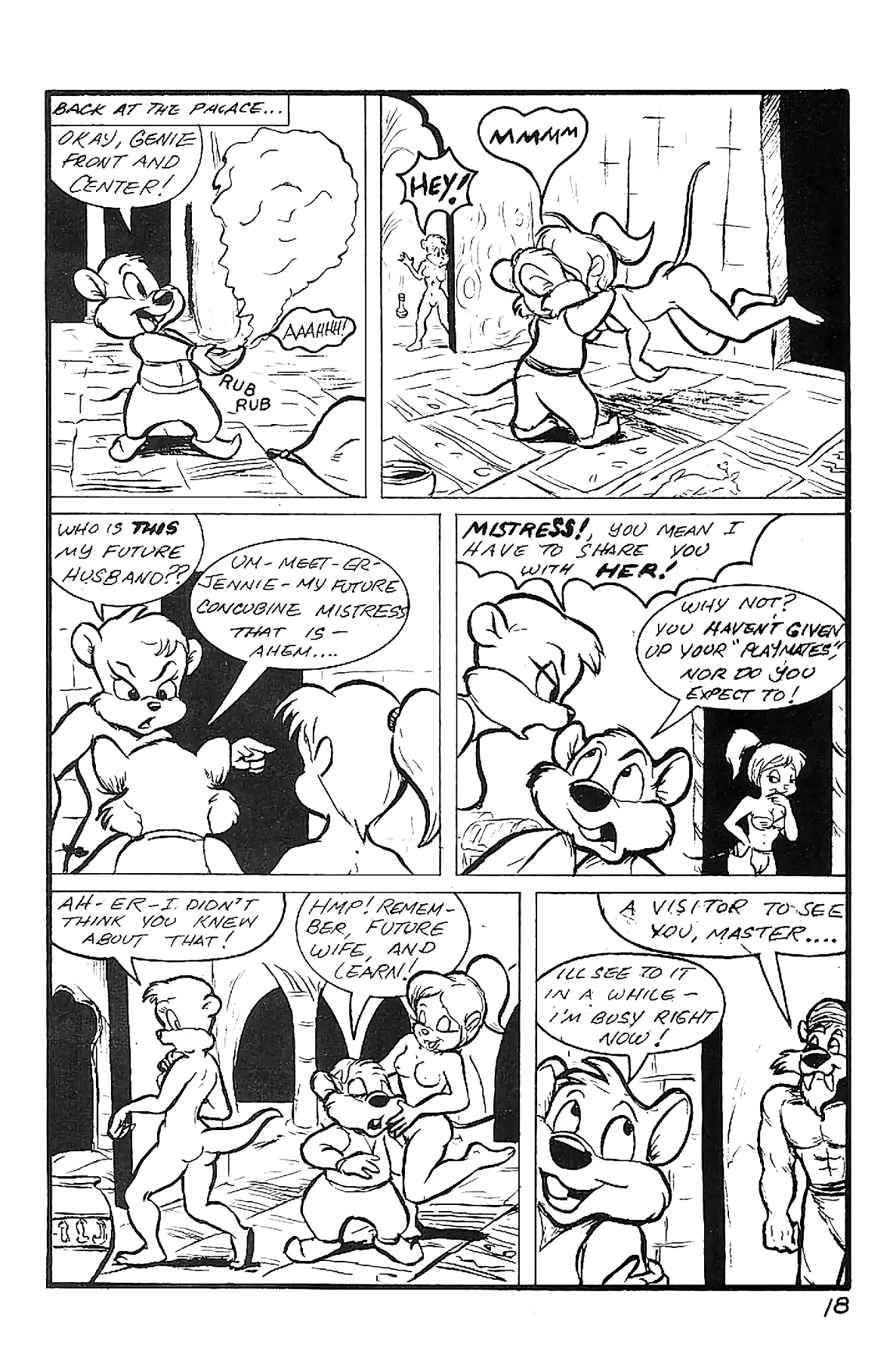 1001 Arabian Tails porn comic picture 19