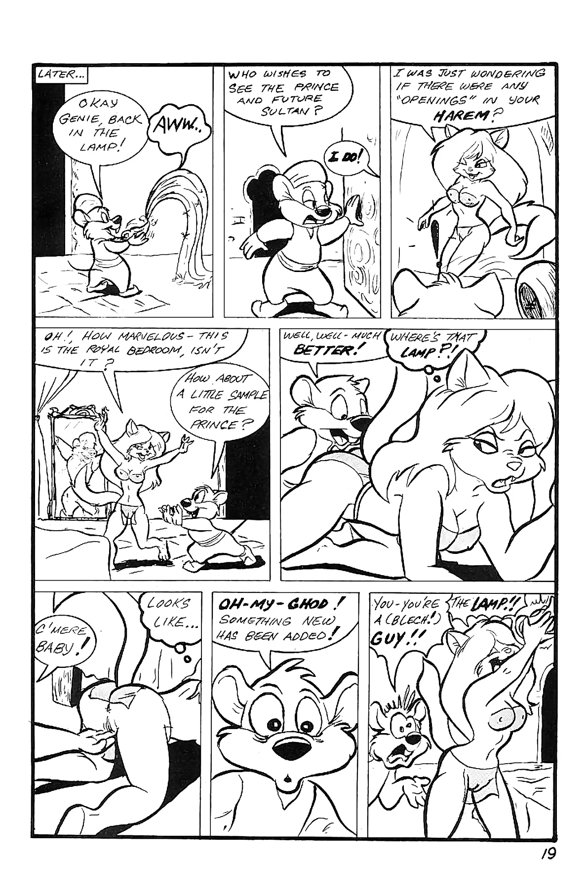 1001 Arabian Tails porn comic picture 20