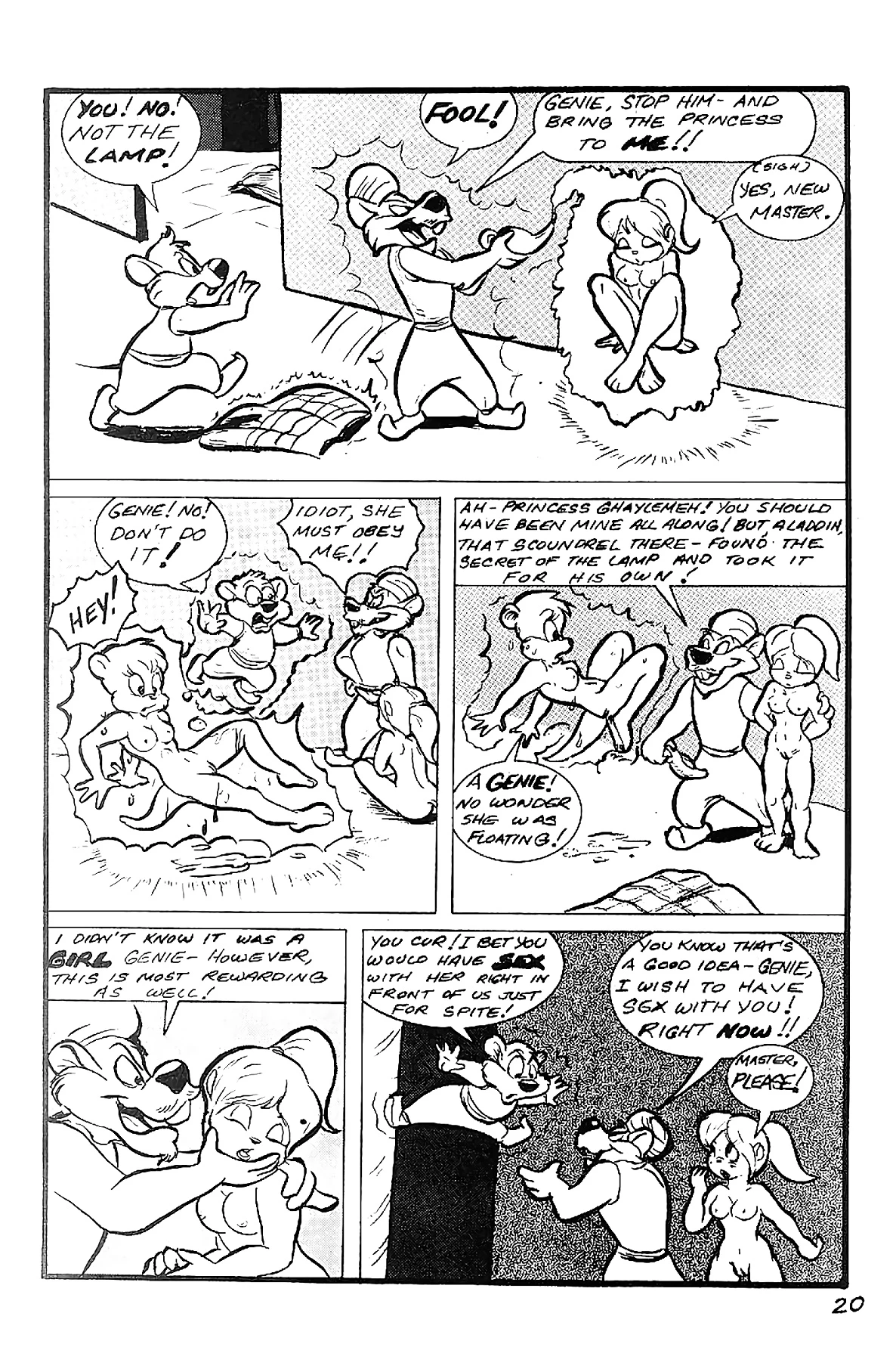 1001 Arabian Tails porn comic picture 21