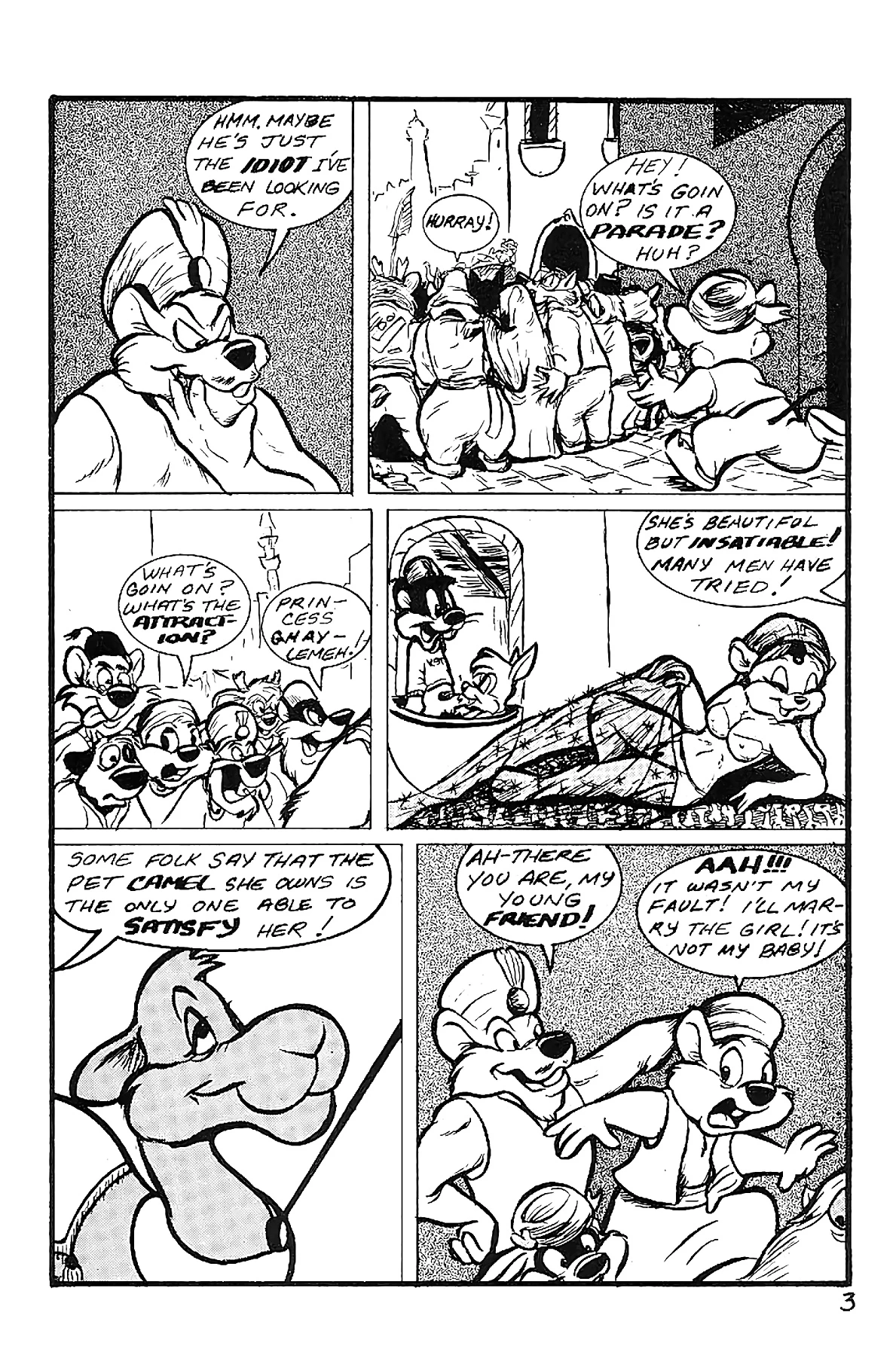 1001 Arabian Tails porn comic picture 4