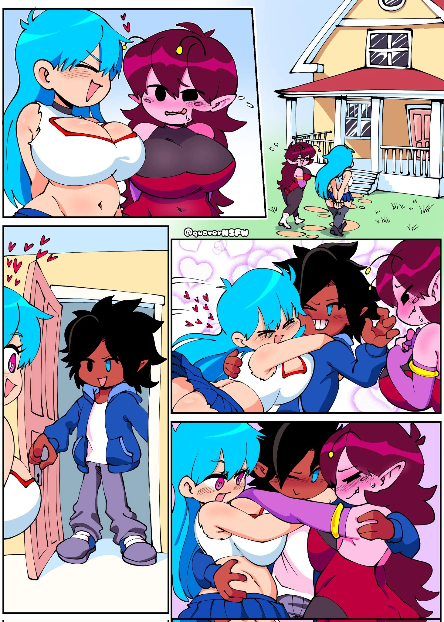 2 girl porn comic picture 2