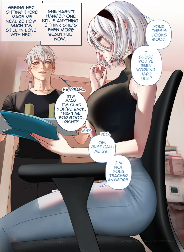 2b and 9s porn comic picture 3