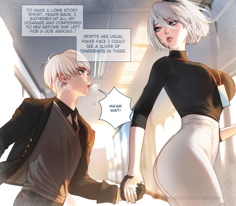 2b and 9s porn comic picture 8