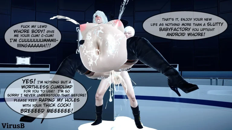2B Assets Upgrade porn comic picture 4