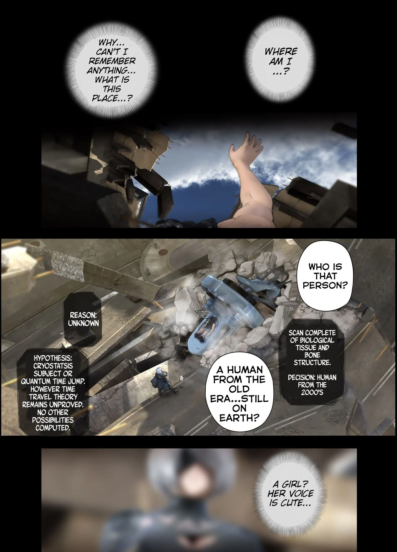 2B Doujin porn comic picture 3