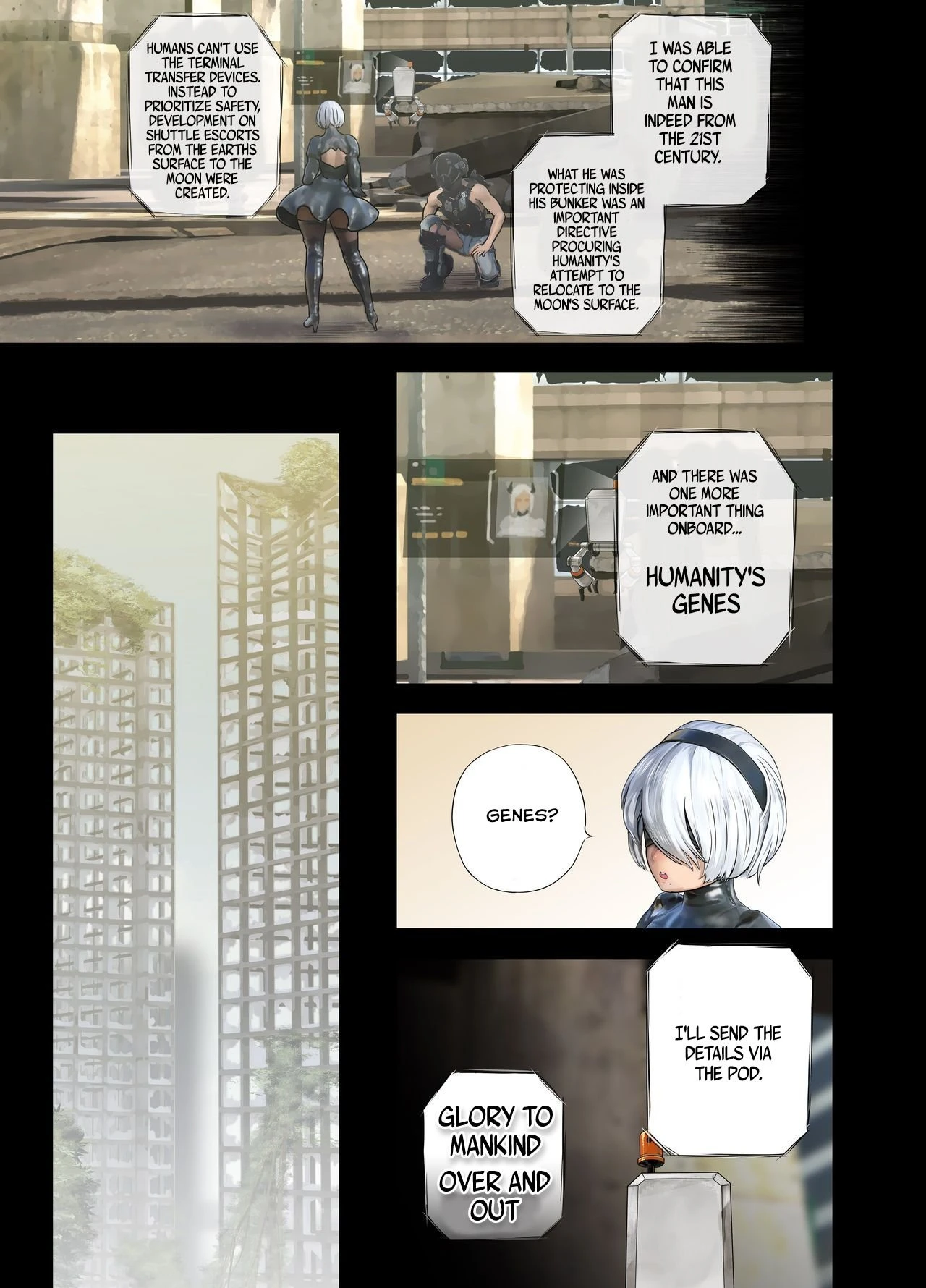2B Doujin porn comic picture 5