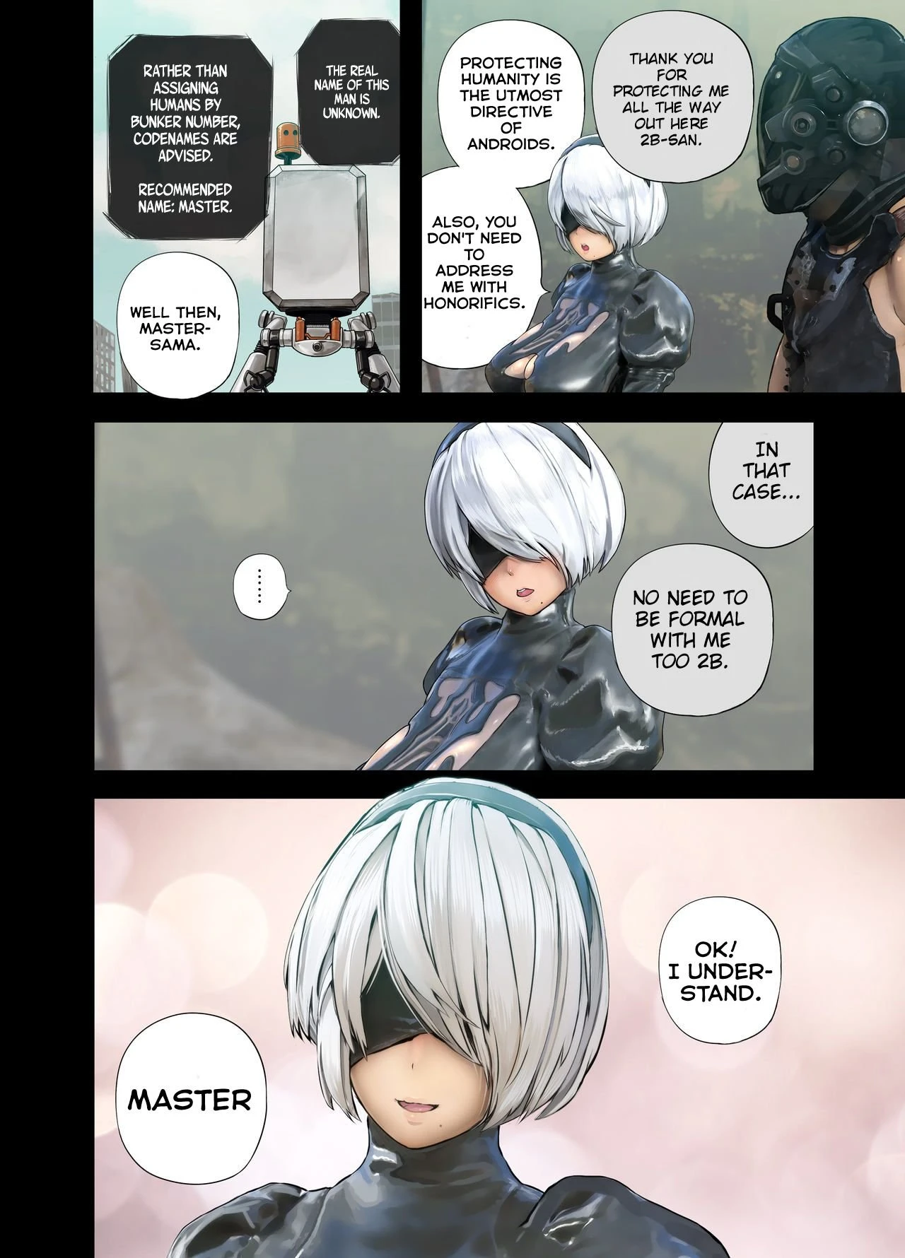 2B Doujin porn comic picture 6