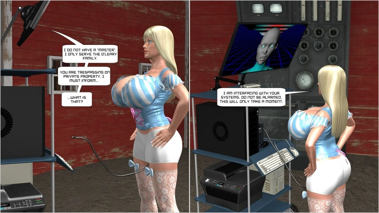 4M Massively Mammaried Mindless Minions 1-5 porn comic picture 41