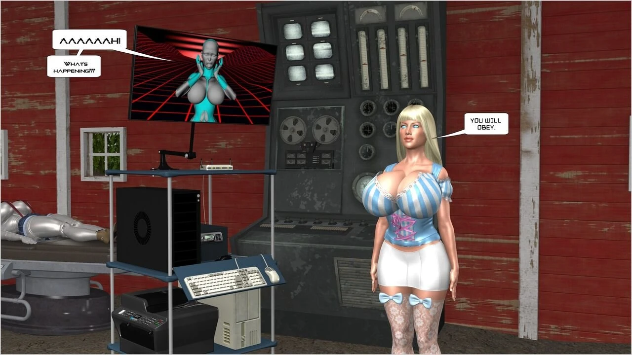 4M Massively Mammaried Mindless Minions 1-5 porn comic picture 43