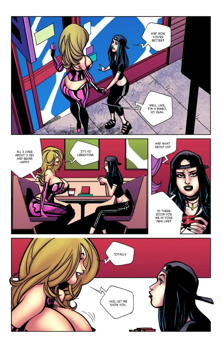 A Bimbo's Journey porn comic picture 30