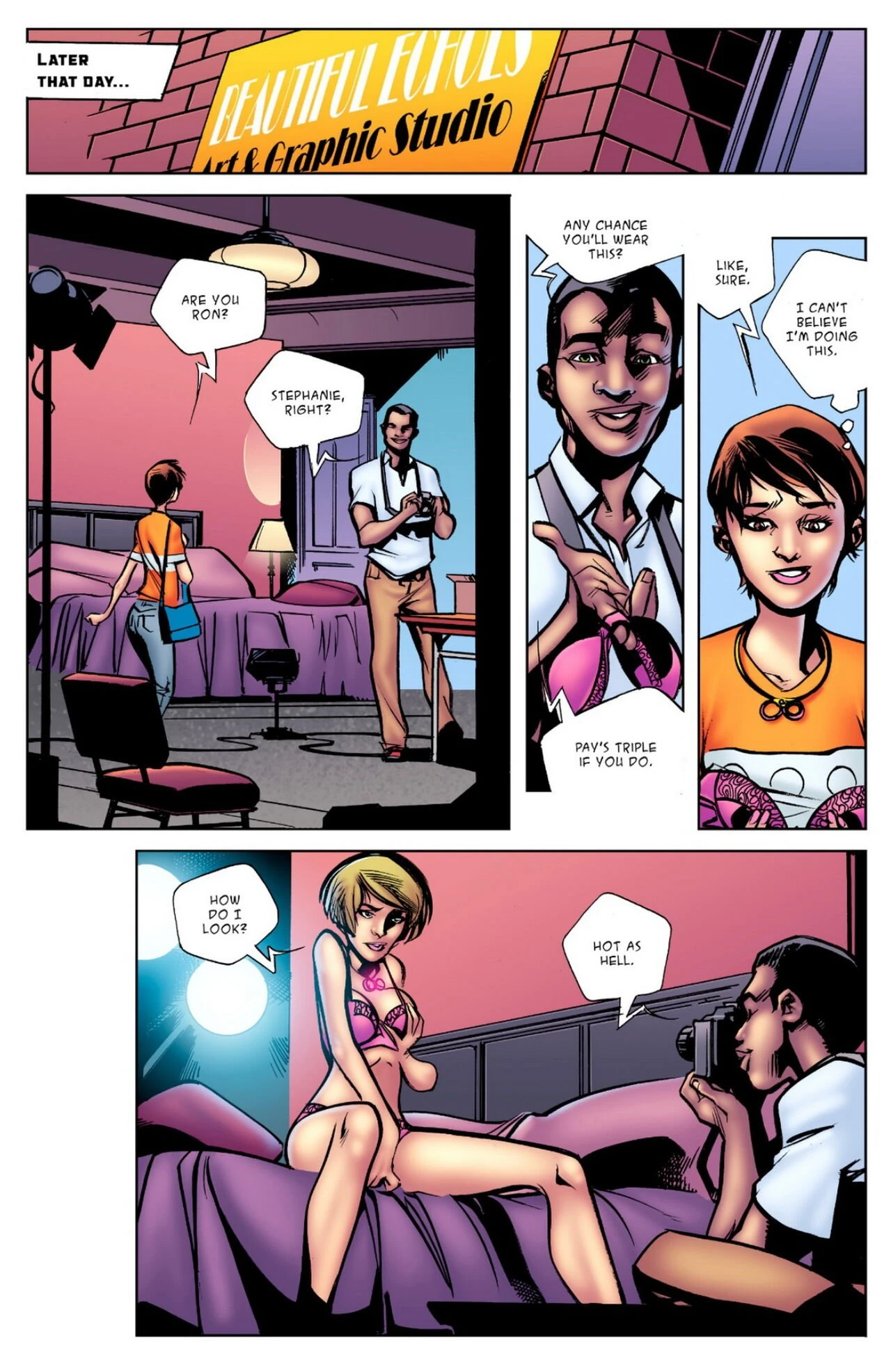 A Bimbo's Journey porn comic picture 6