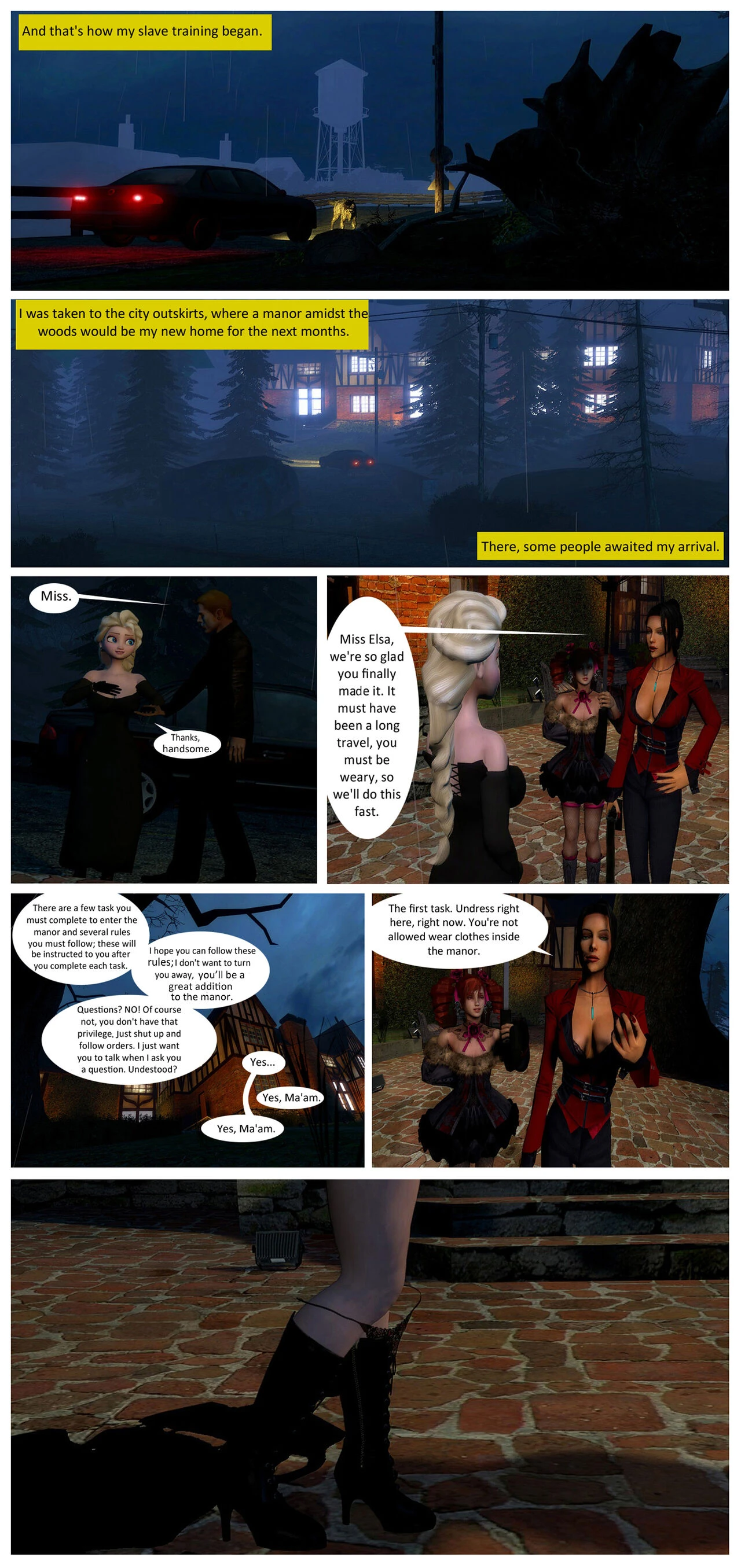 A body made for punishment part 1-3 porn comic picture 8