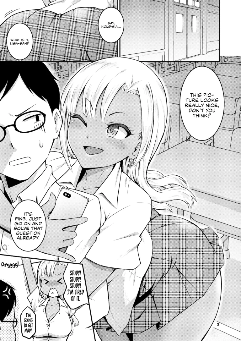 A Book About Playing with a Black Gyaru and Her Butt | Kuro Gal-chan to Oshiri de Asobu Hon porn comic picture 2