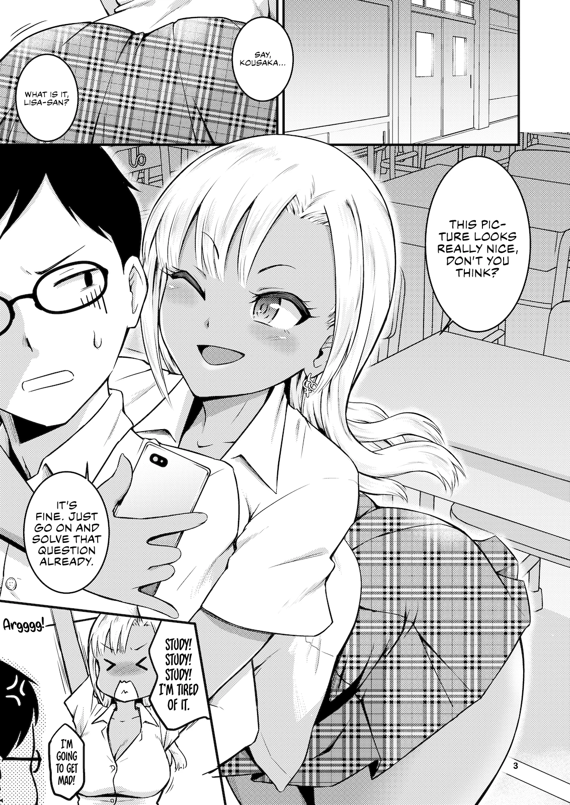 A Book About Playing with a Black Gyaru and Her Butt | Kuro Gal-chan to Oshiri de Asobu Hon porn comic picture 2