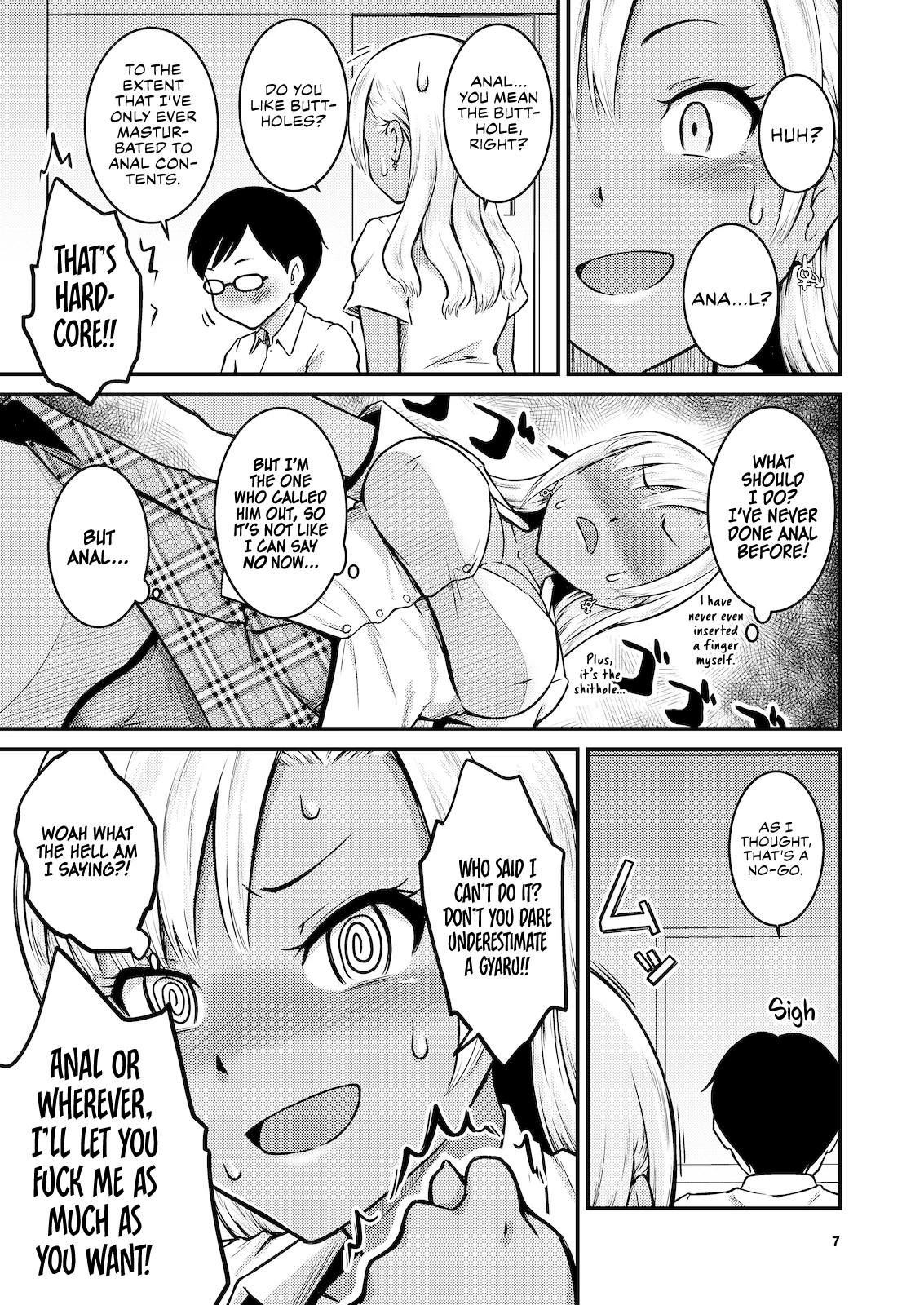 A Book About Playing with a Black Gyaru and Her Butt | Kuro Gal-chan to Oshiri de Asobu Hon porn comic picture 6