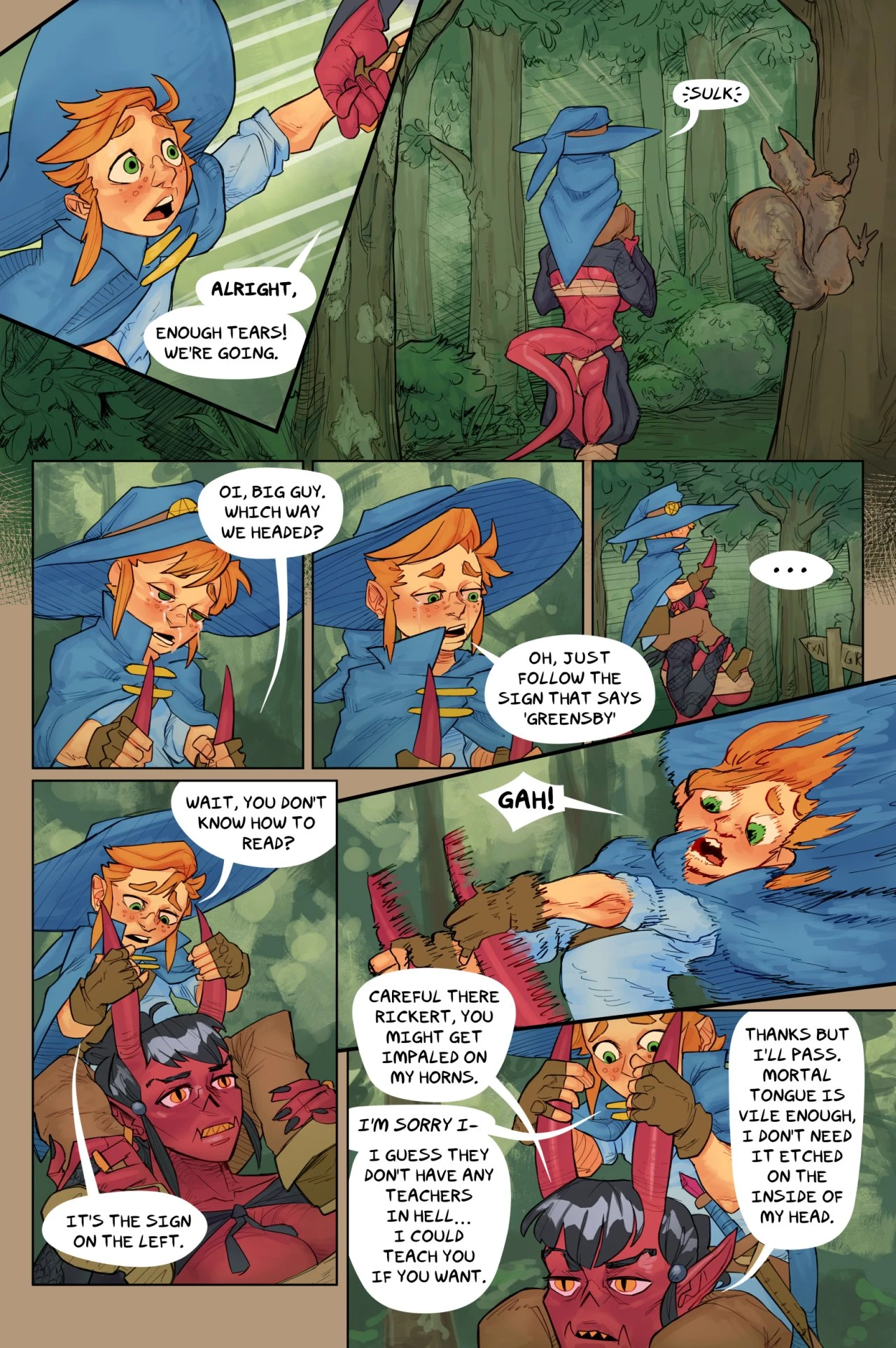 A Boy and His Familiar, Chapter 2 porn comic picture 6