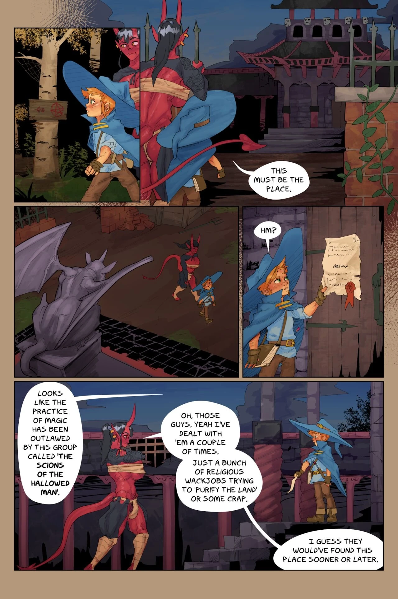 A Boy and His Familiar, Chapter 3 porn comic picture 5