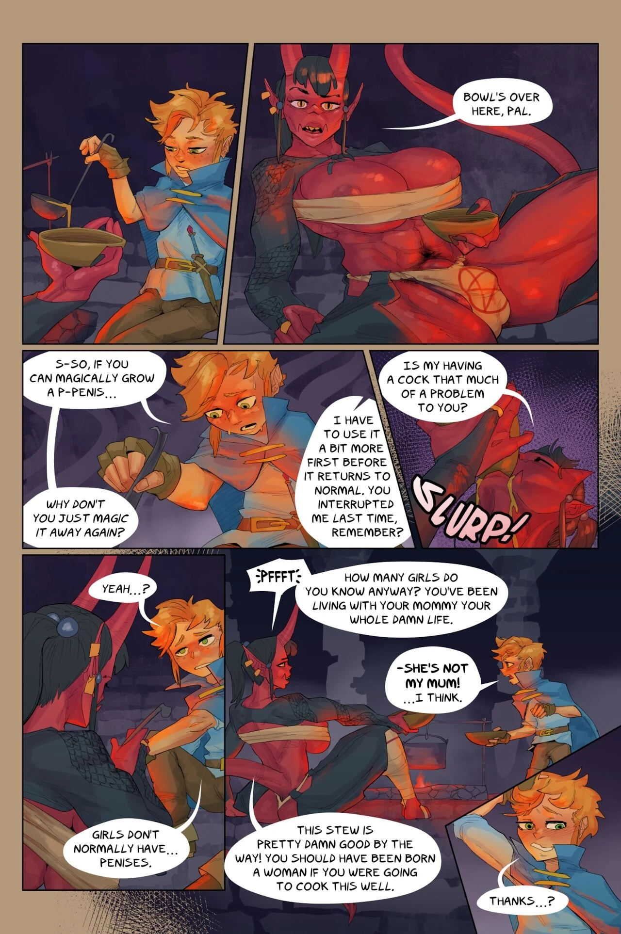 A Boy and His Familiar, Chapter 3 porn comic picture 9