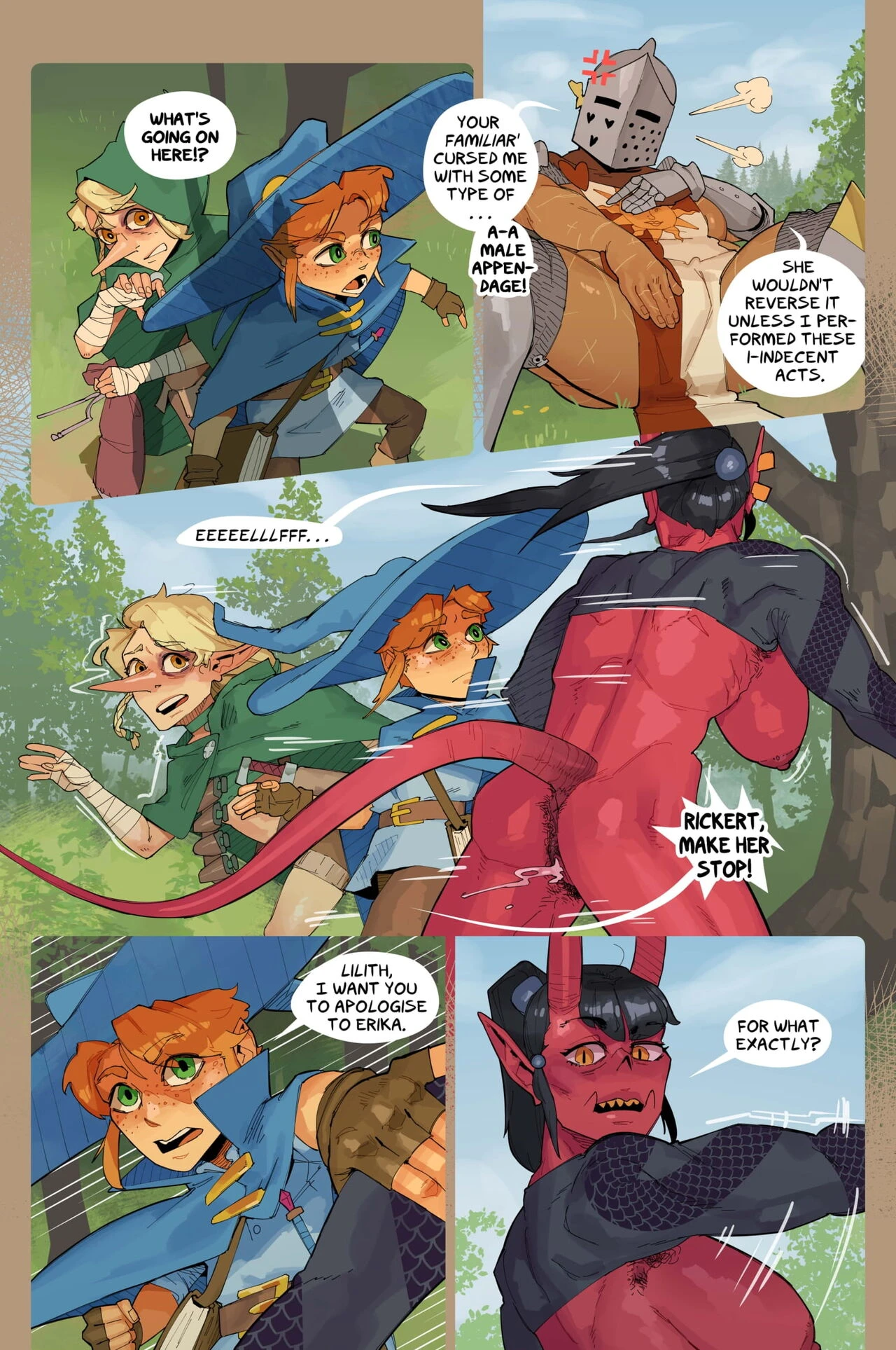 A Boy & His Familiar 5 Odd Couple porn comic picture 23