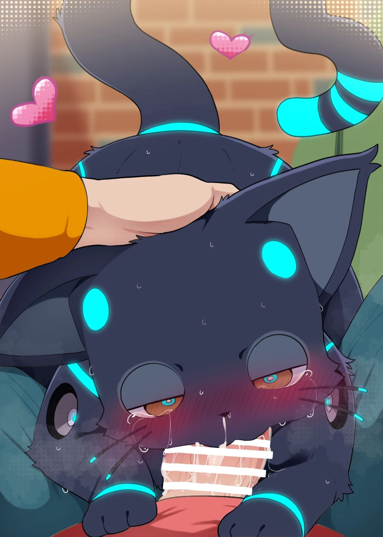 A cat that resonates with a well-familiar beat porn comic picture 4