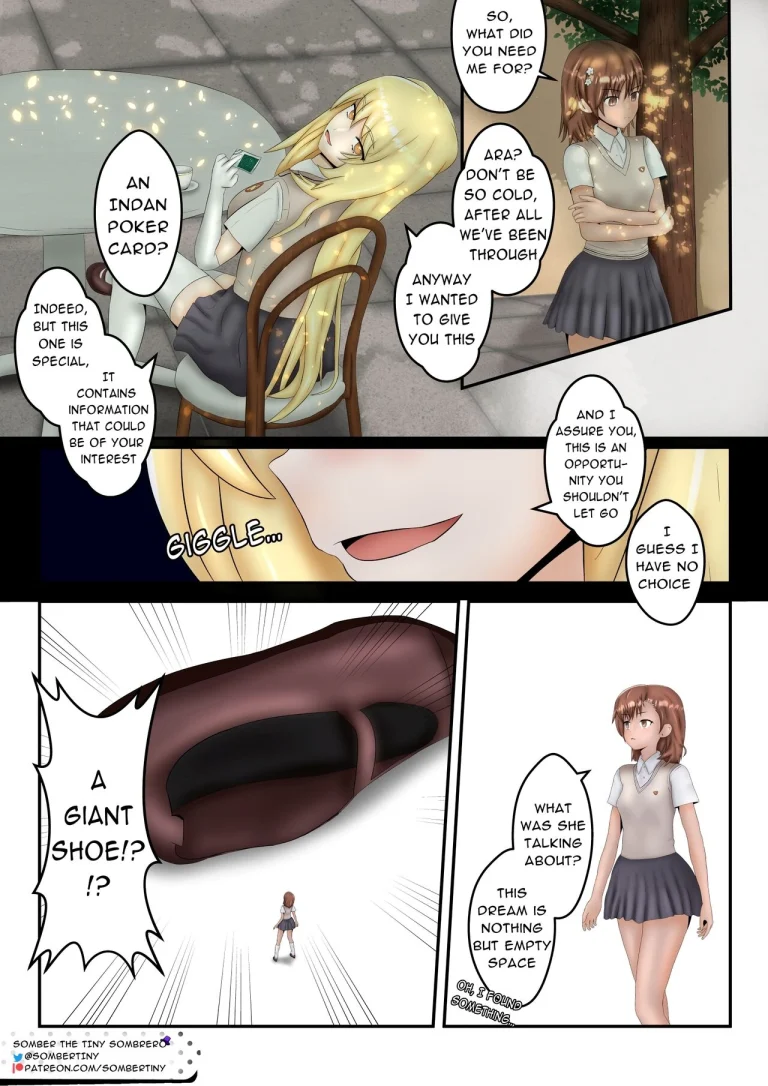 A Certain Giantess's Dream porn comic picture 1