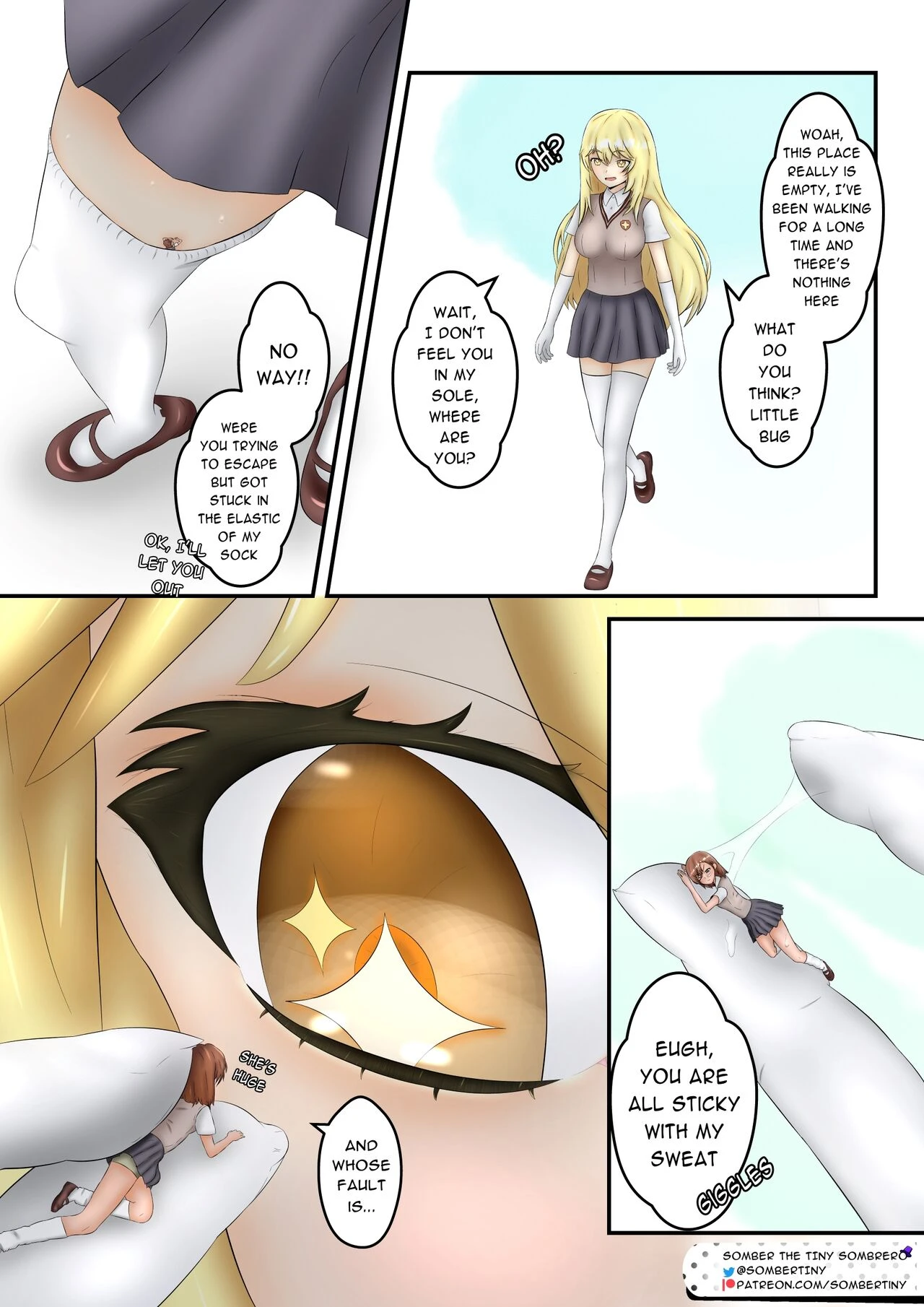 A Certain Giantess's Dream porn comic picture 5
