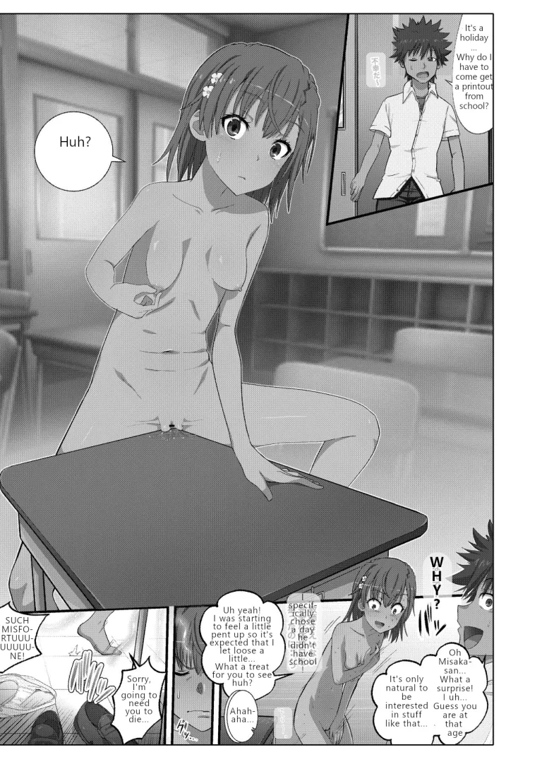 A Certain Scientific Sexual Infiltration | Toaru Kagaku no Kairaku Ochi porn comic picture 32