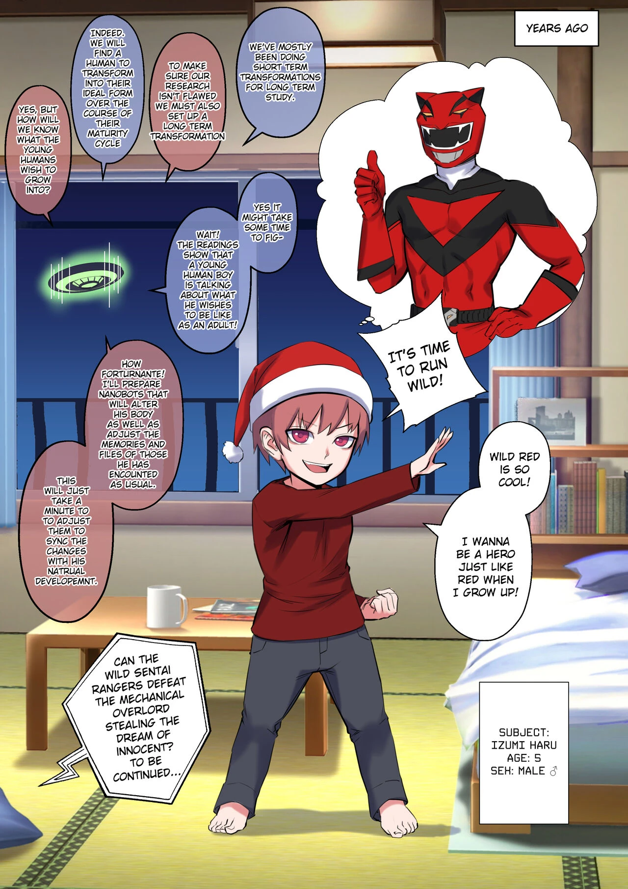 A Christmas Wish: Ideal Body porn comic picture 1