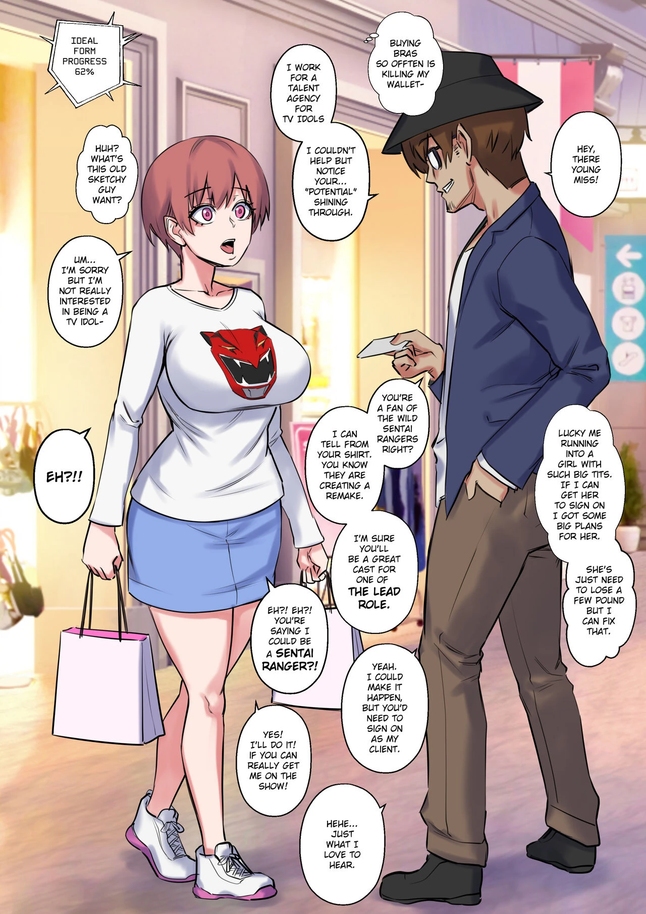 A Christmas Wish: Ideal Body porn comic picture 14