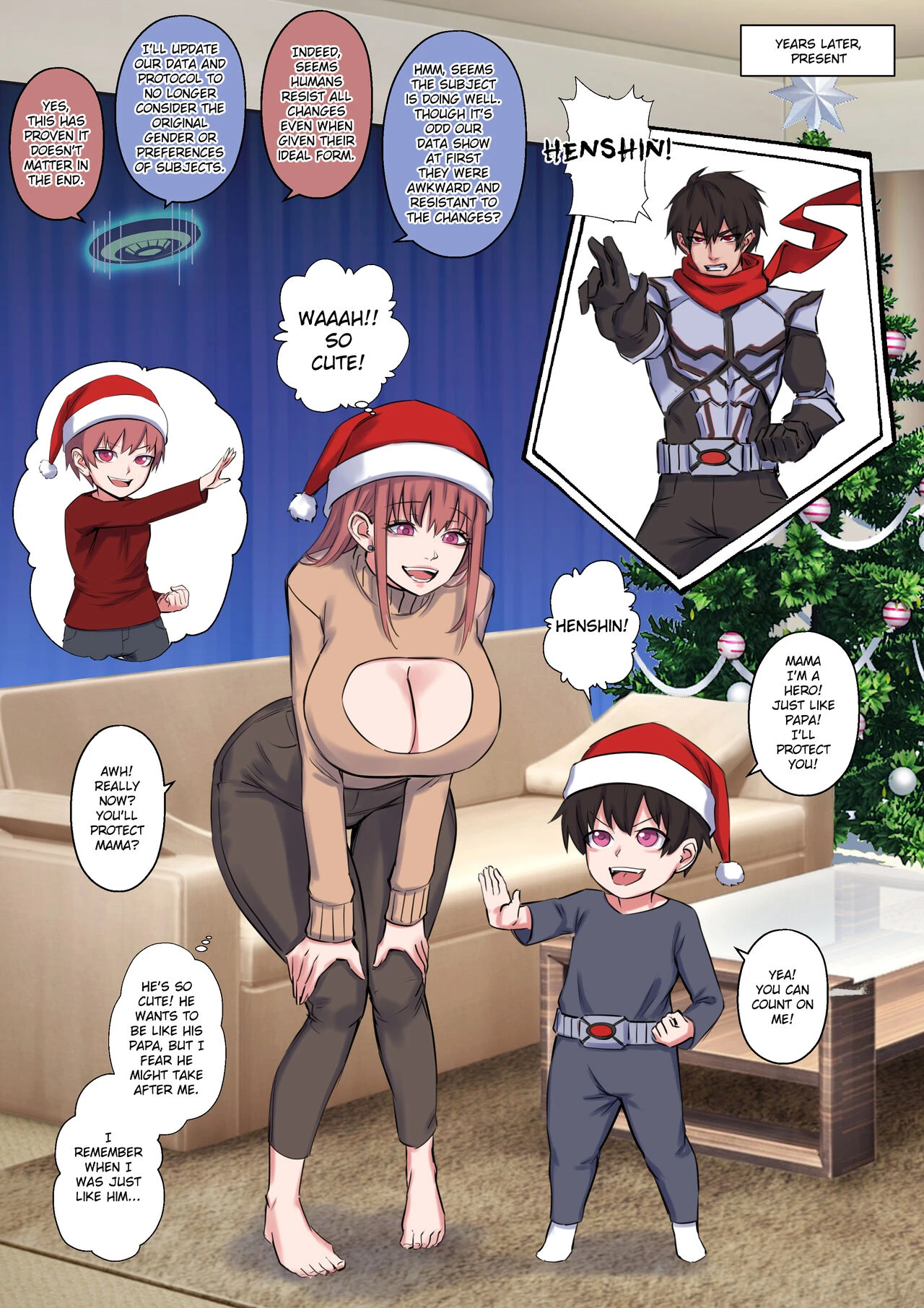 A Christmas Wish: Ideal Body porn comic picture 40