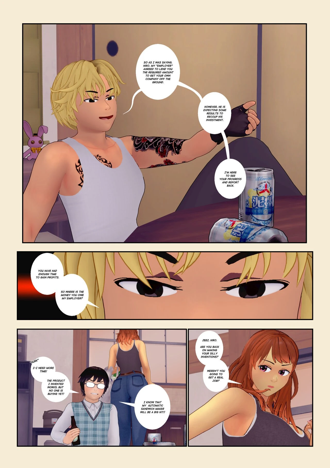 A Debt Paid porn comic picture 4