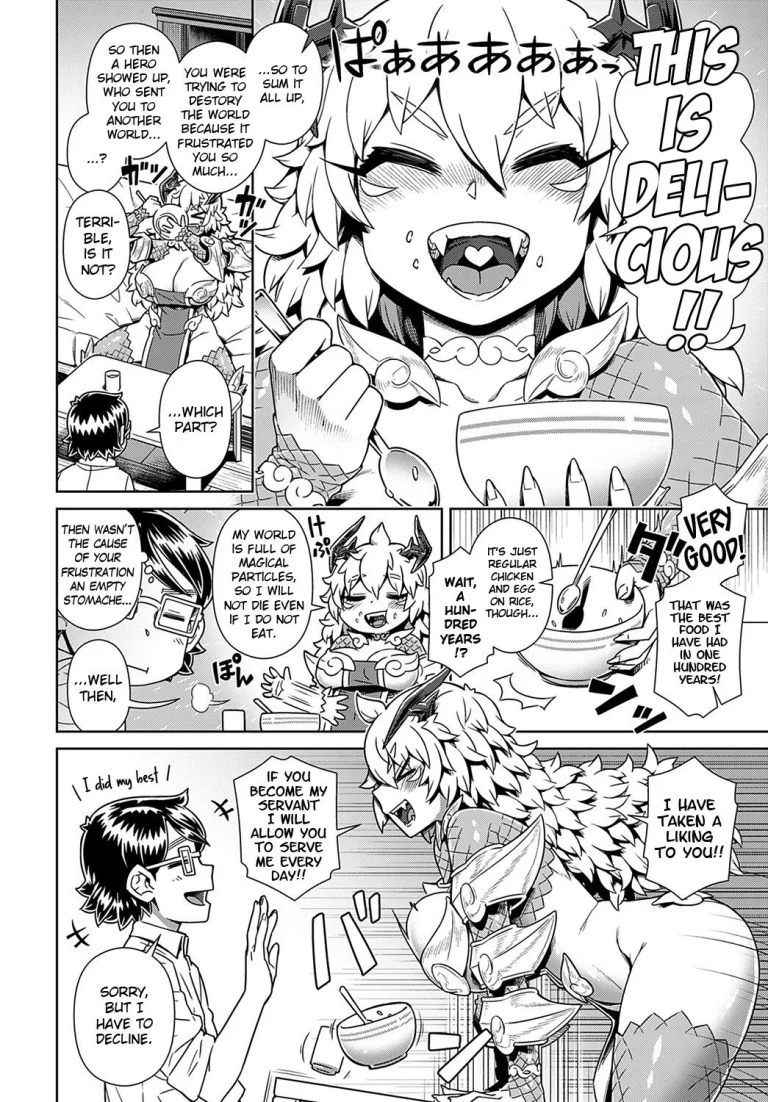 A Demon Lord has Appeared! in my Room... porn comic picture 6