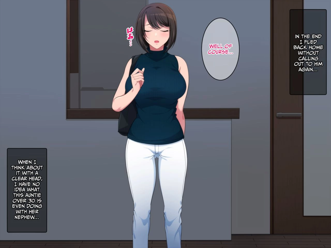 A Dried-Up Auntie Who Has Forsaken Love Gets Soaked by Her Nephew | Himono Onna no Oba wa Oi ni Guchogucho ni Sareru porn comic picture 45