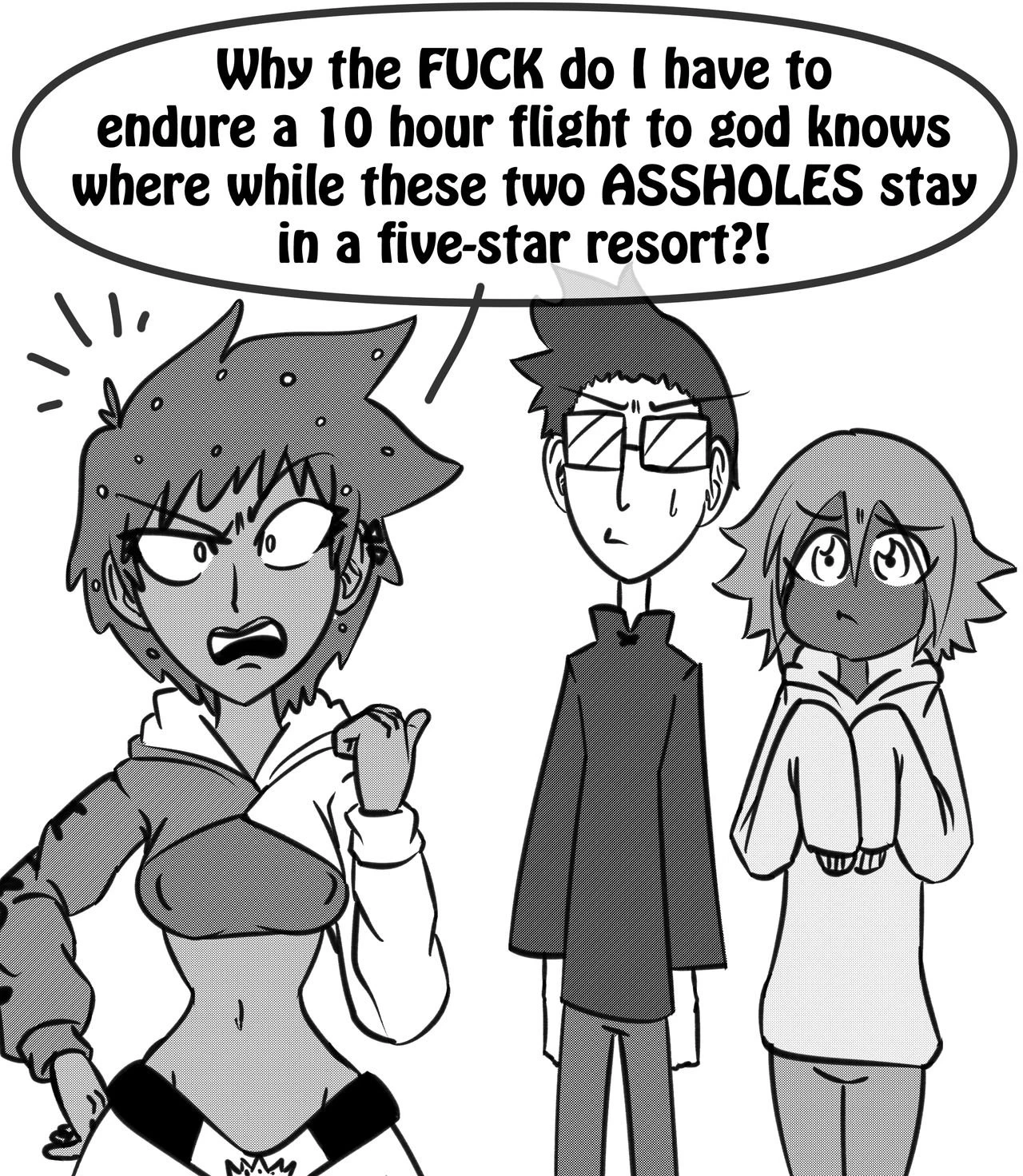 [A FANFIC GONE WRONG S3] RESORT PARADISE porn comic picture 4
